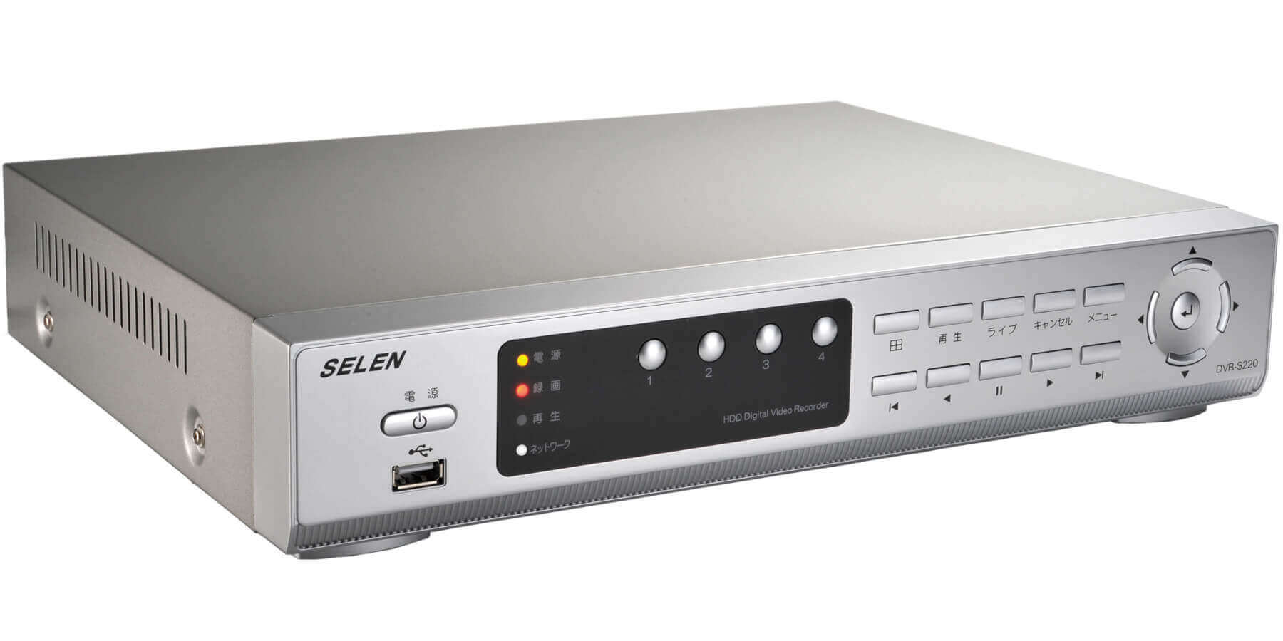インターネット対応防犯システム用ハードディスクレコーダー（1TB）DVR-S220