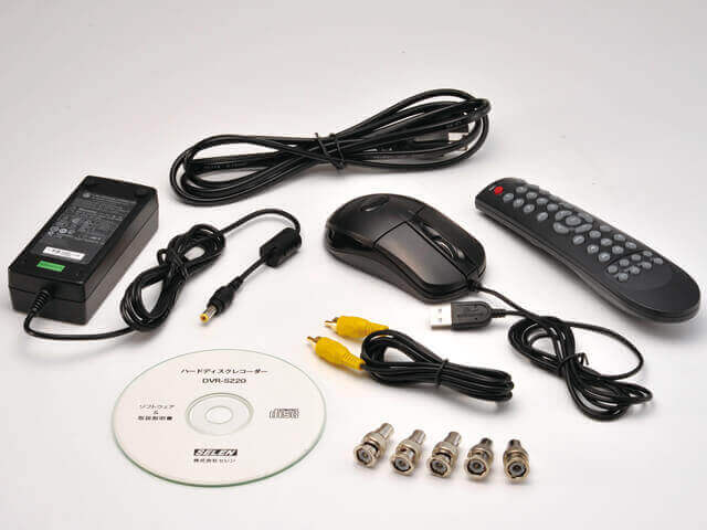 DVR-S320付属品